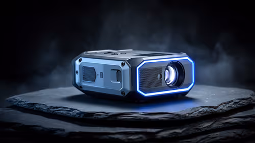 What breaks first in cheap portable projectors used for low-latency online
