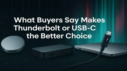 Thunderbolt vs USB-C Buyers’ Choice