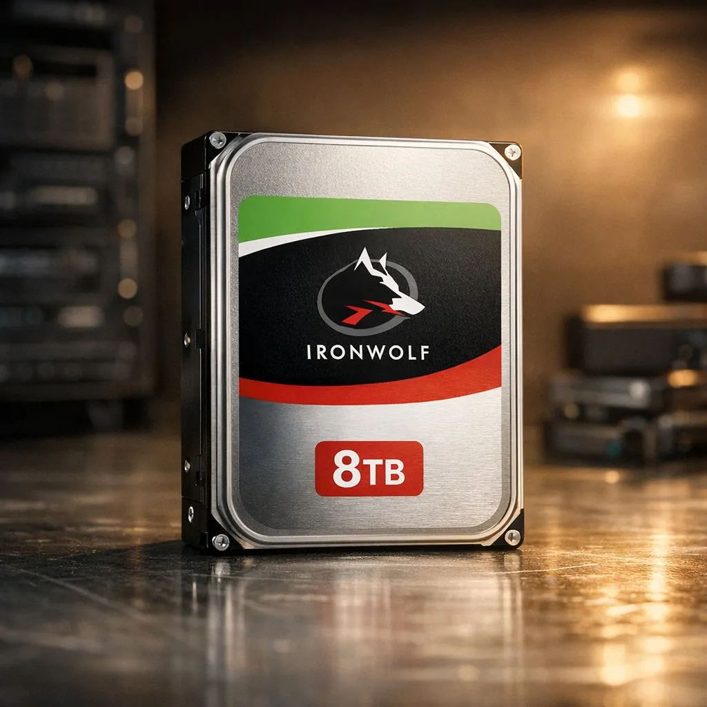 Real-world storage on 8TB IronWolf