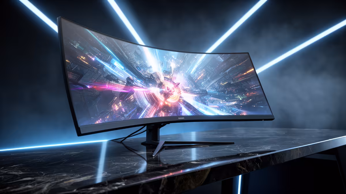 What Does 1500R Curvature Mean on a Large Gaming Monitor