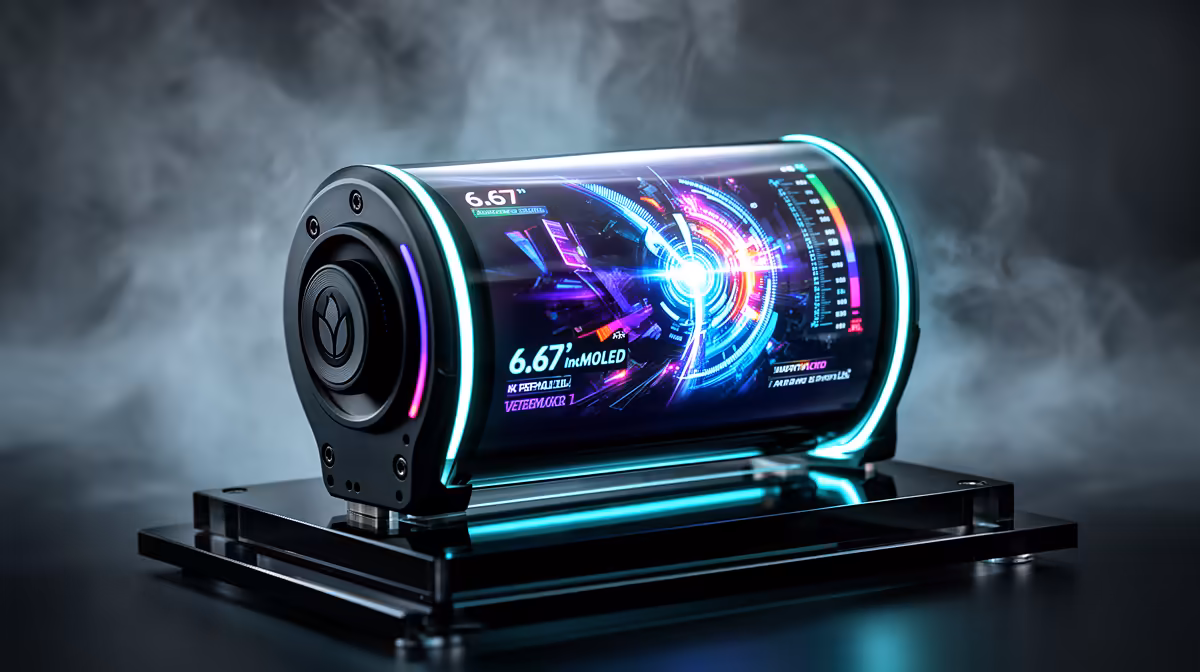 What Does a 6.67-Inch Curved 2K AMOLED Display Do on a