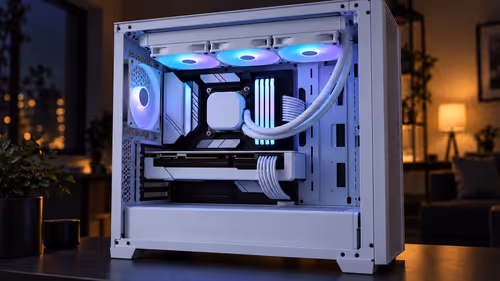 What Does ARGB Lighting Add to a White Gaming PC Build Look?