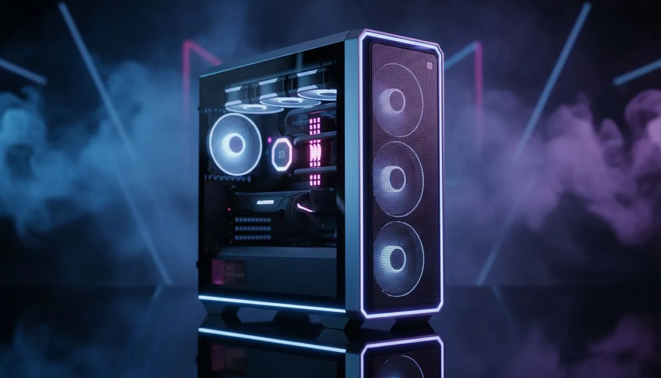 How to check optimized PC case airflow