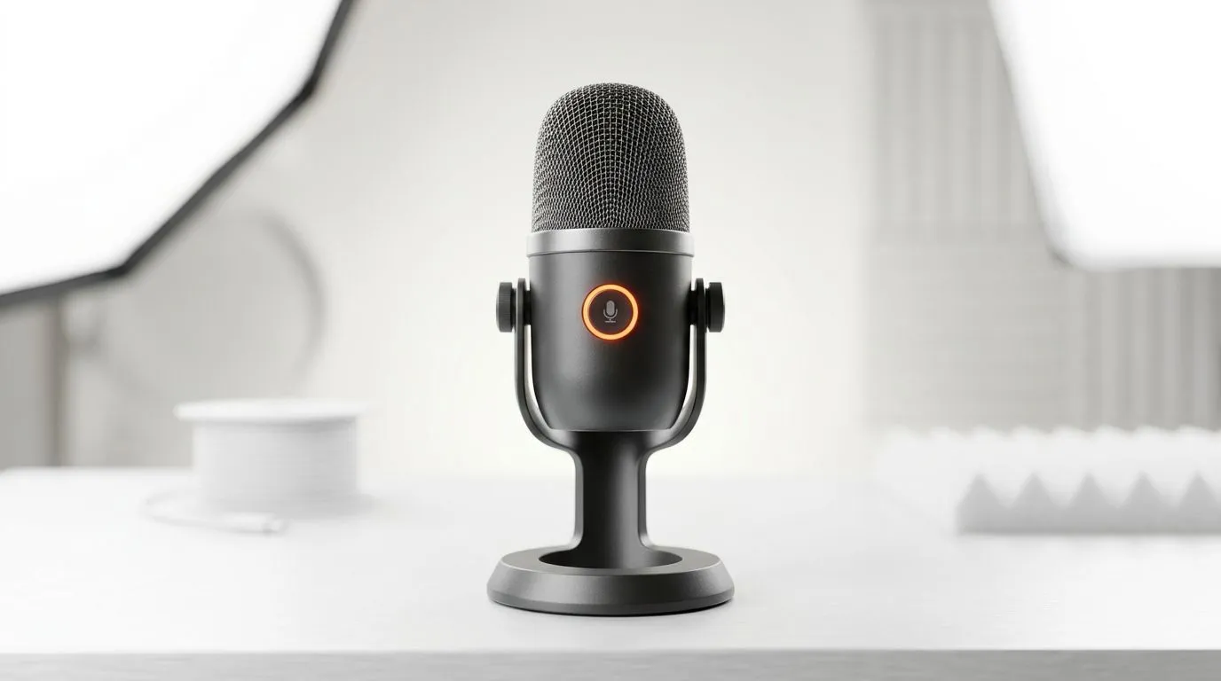 How the LED confirms tap-to-mute status