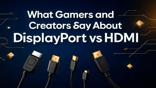 DisplayPort vs HDMI: Gamers & Creators Weigh In