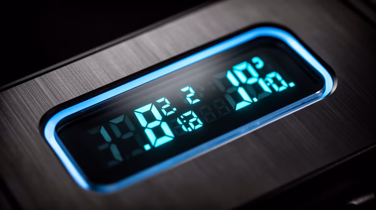 Reading the Mixer LCD Display