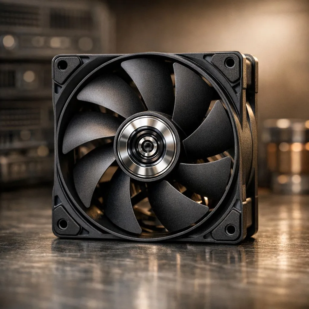 How Hydraulic Bearing Fans Cut Noise