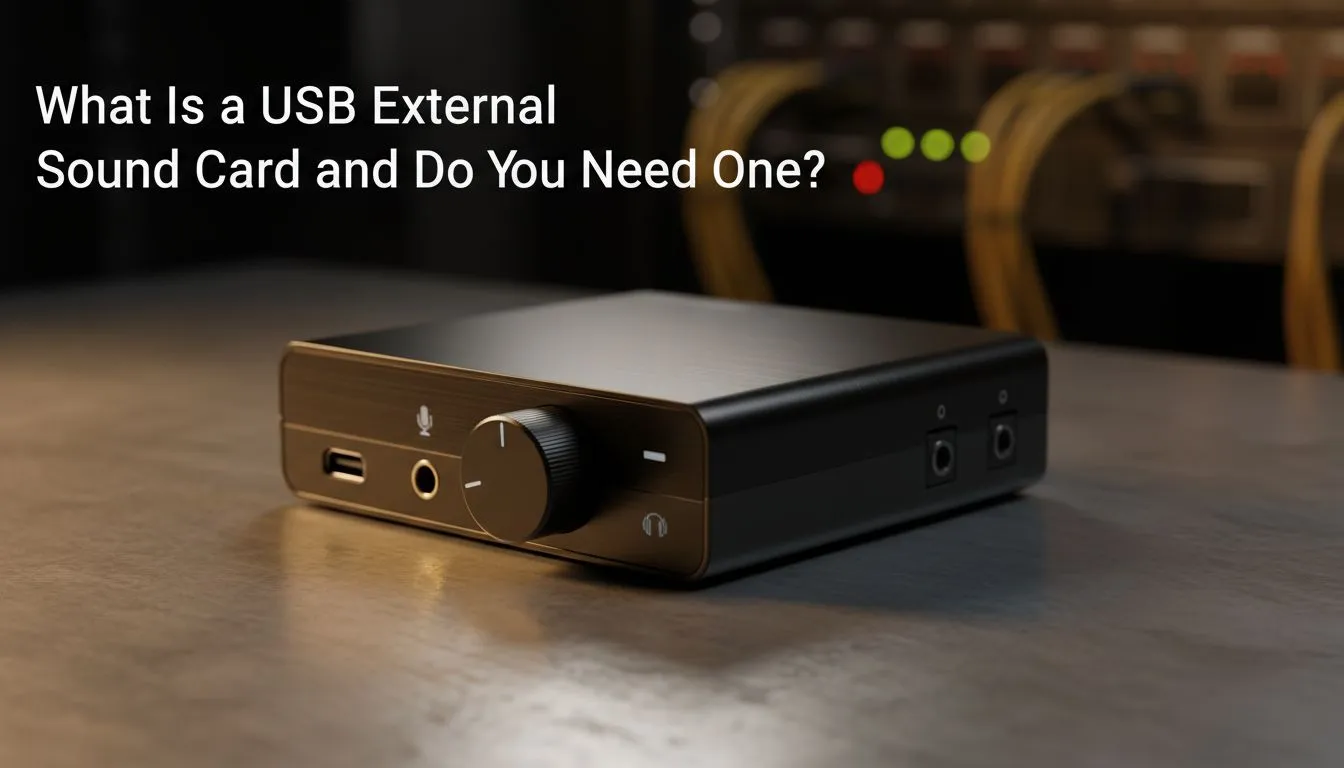USB External Sound Card Explained