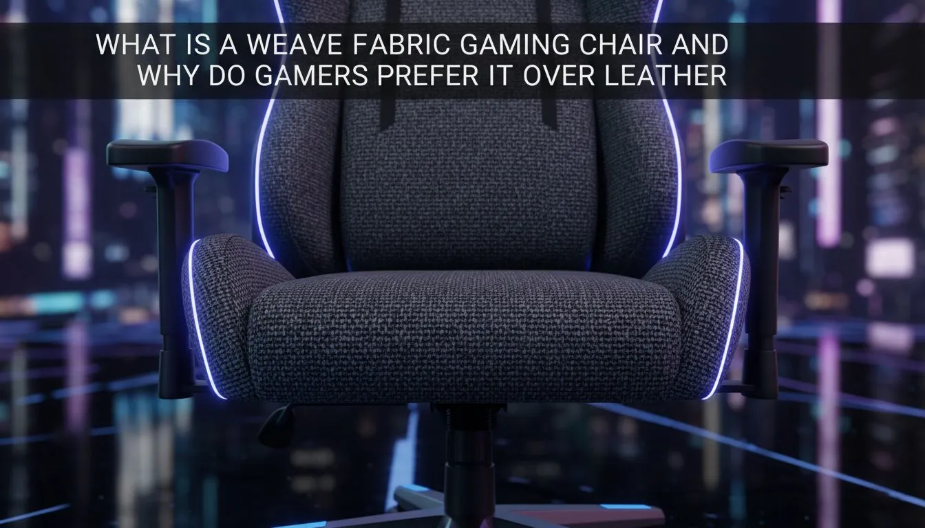 Why Gamers Choose Weave Fabric Chairs