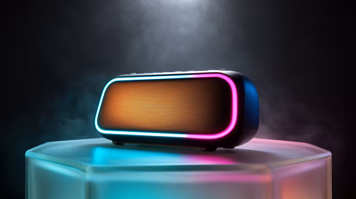 a Wireless Gaming Speaker Best Used: image, audio and room