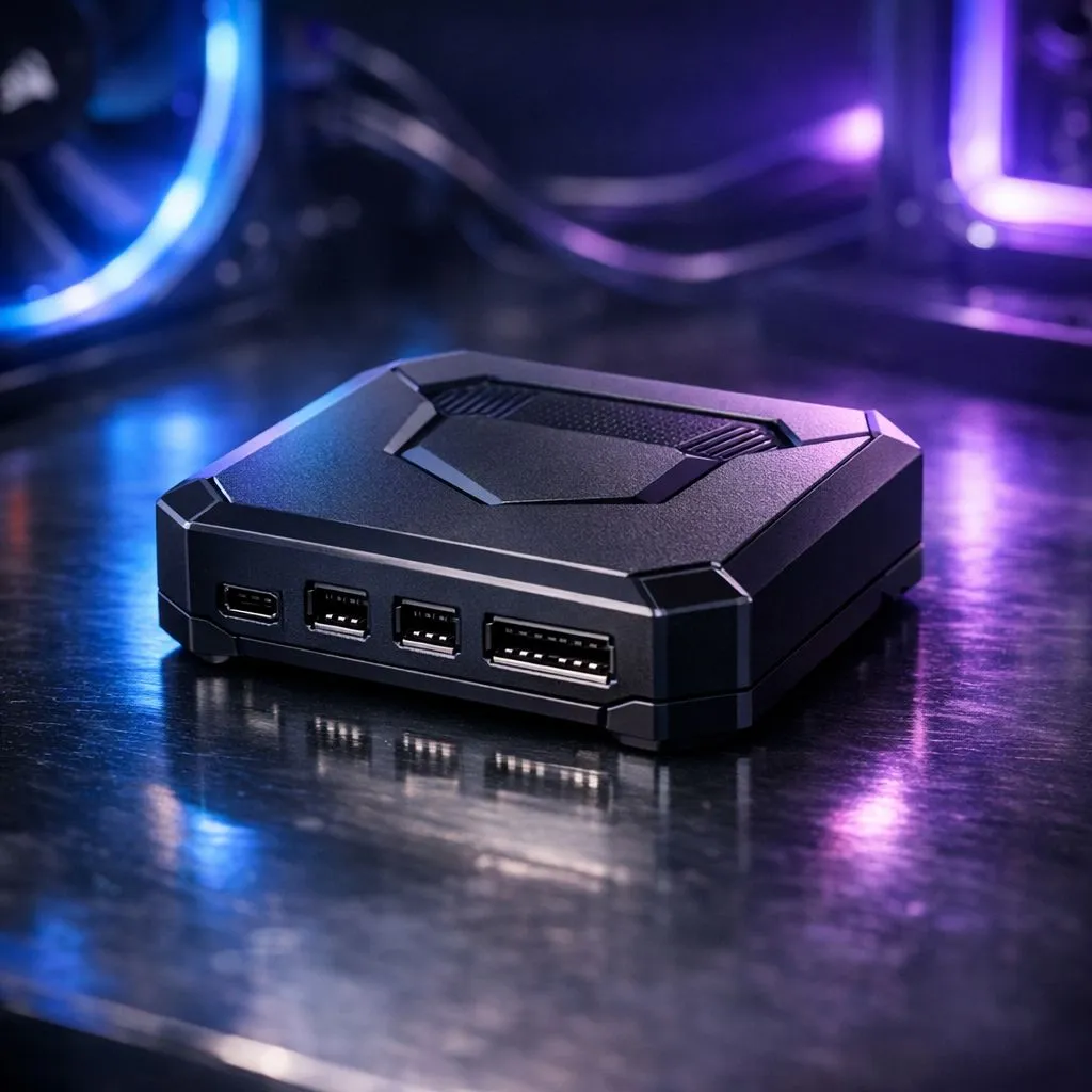 How the iCUE LINK system hub works