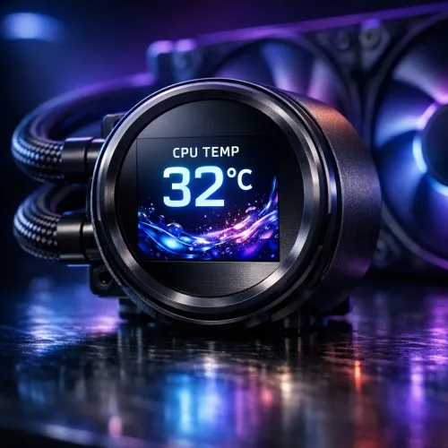 AIO Cooler LCD Display Panel — What It Is & Why It Matters