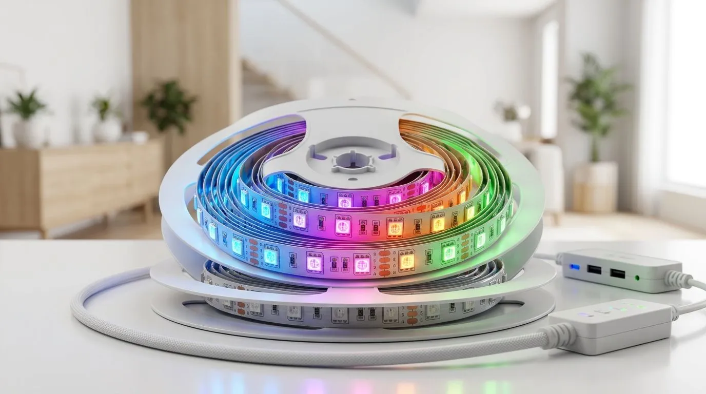 RGBIC vs RGB LED strips explained