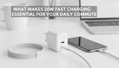 20W fast charging: Essential for your daily commute