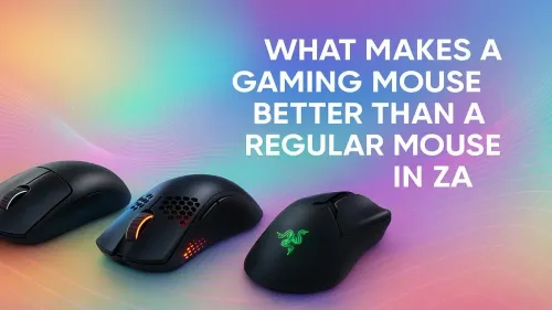 Gaming Mouse vs Regular Mouse: Key Differences for ZA Gamers