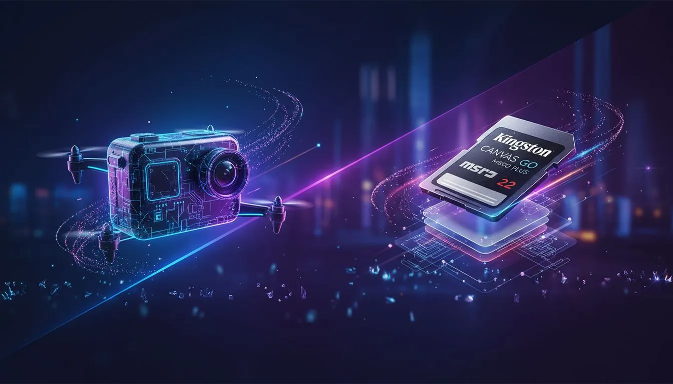 Kingston Canvas Go Plus for Action Cameras & Drones