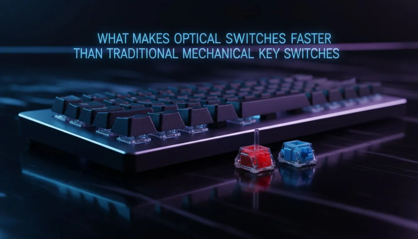 Why optical switches are faster