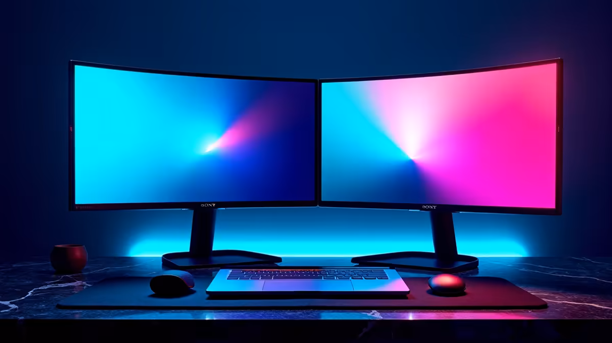 What Monitor Pairs Best with work laptop for Gaming in?