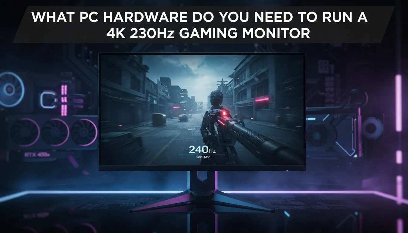 Required hardware for 4K 240Hz