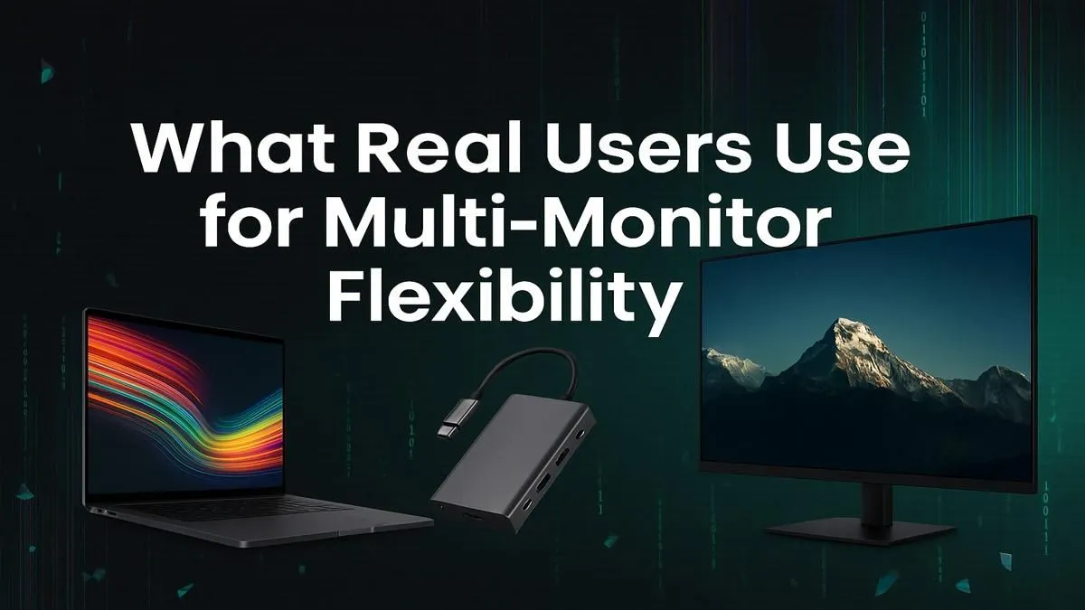 External Monitors for Multi-Monitor Flexibility | Evetech