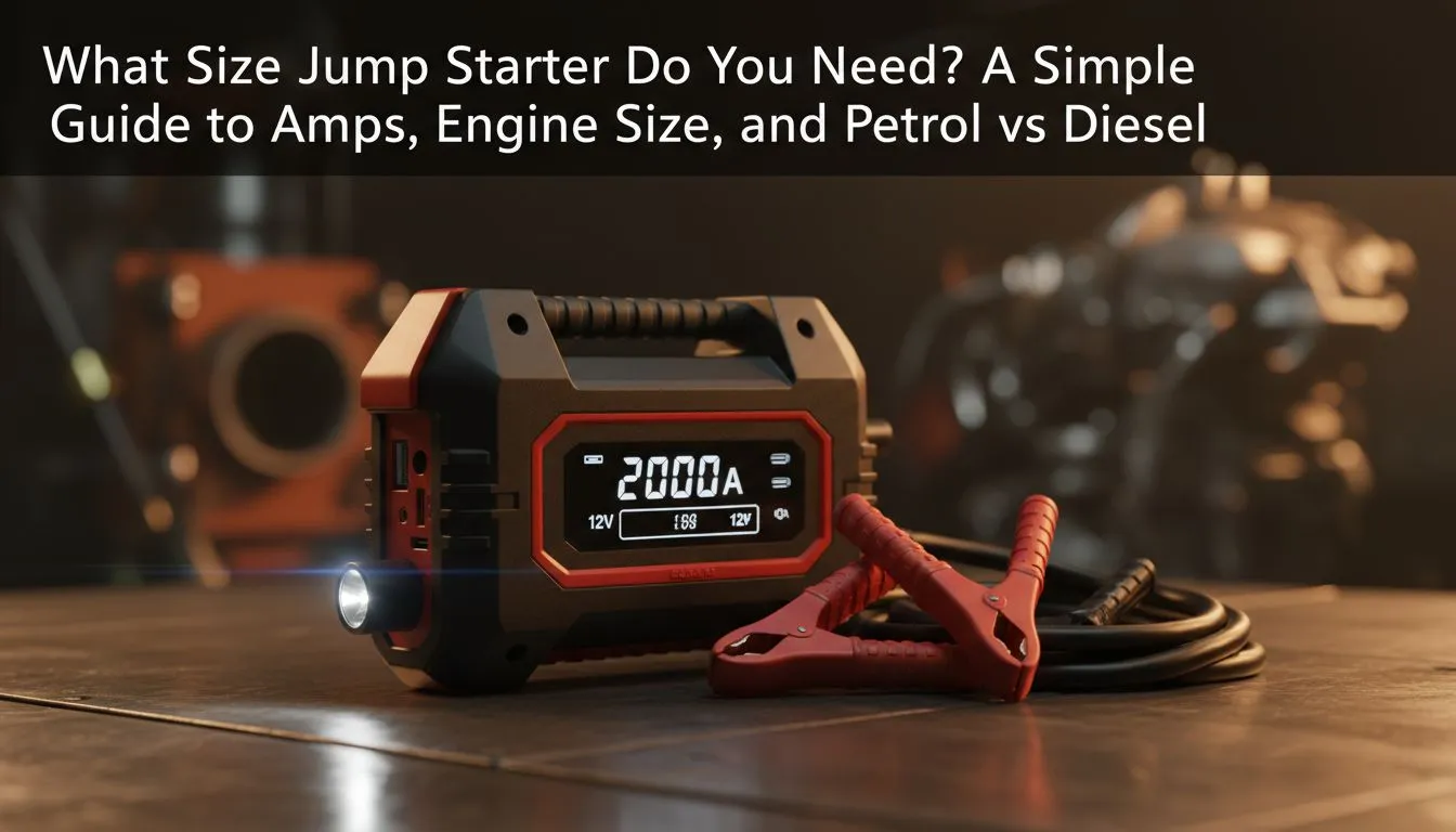 Choosing the Right Jump Starter Size