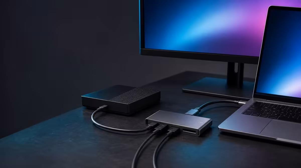 Verify laptop and console functions before counting ports
