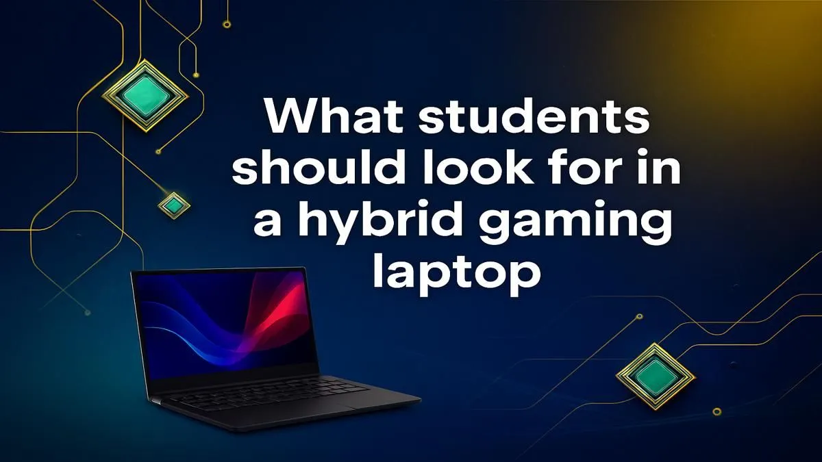 Student hybrid gaming laptops
