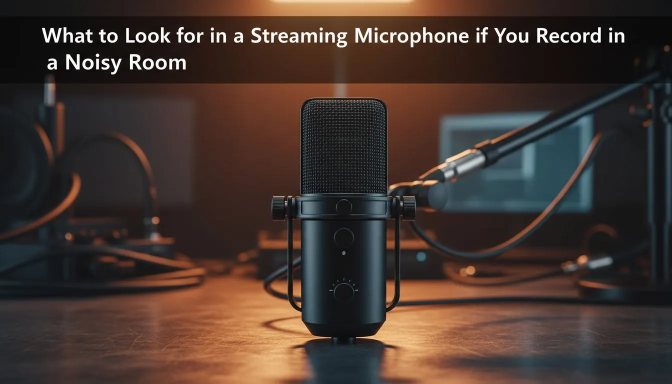 Choose a mic for noisy rooms