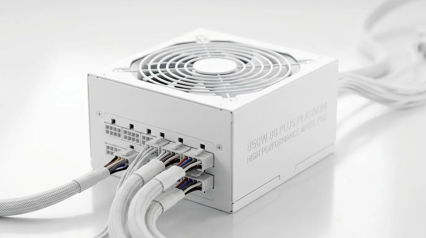 White PSU essentials for style and performance