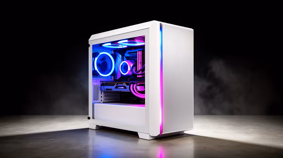 What to Prioritise When Buying a White Gaming PC Case in