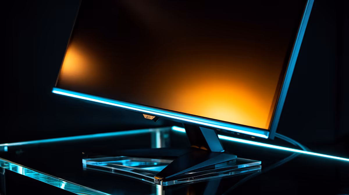 31.5-Inch FHD Monitor in ZAR Gaming Setup