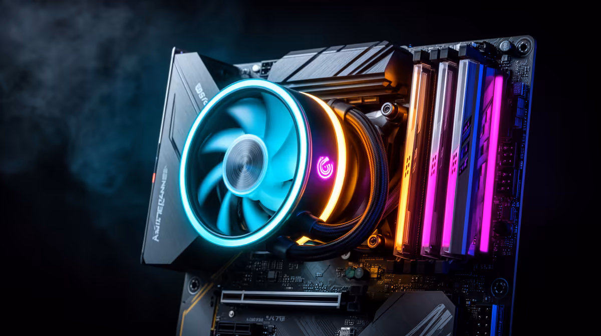 Where a 360mm ARGB AIO Fits in a South African Custom