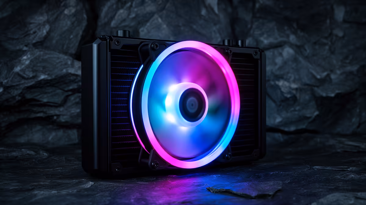 Where a 360mm ARGB Liquid Cooler Fits in a High-End