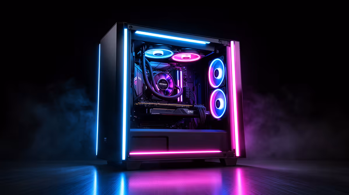 Where a Dual-Chamber Gaming Case Fits in a ZAR PC Build
