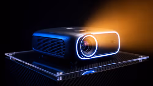 Where cheap portable projectors become expensive for low-latency online