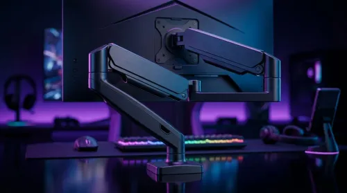 Gas Spring Monitor Arms on a Gaming Desk Budget in South Africa