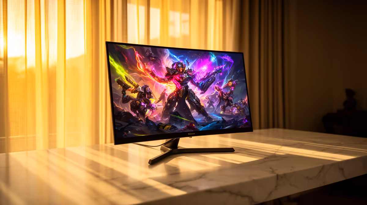 Monitor Coating Stays Readable in a Sun-drenched SA Lounge