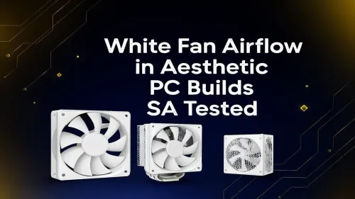 White PC Fan Airflow: SA's Best for Aesthetic Builds
