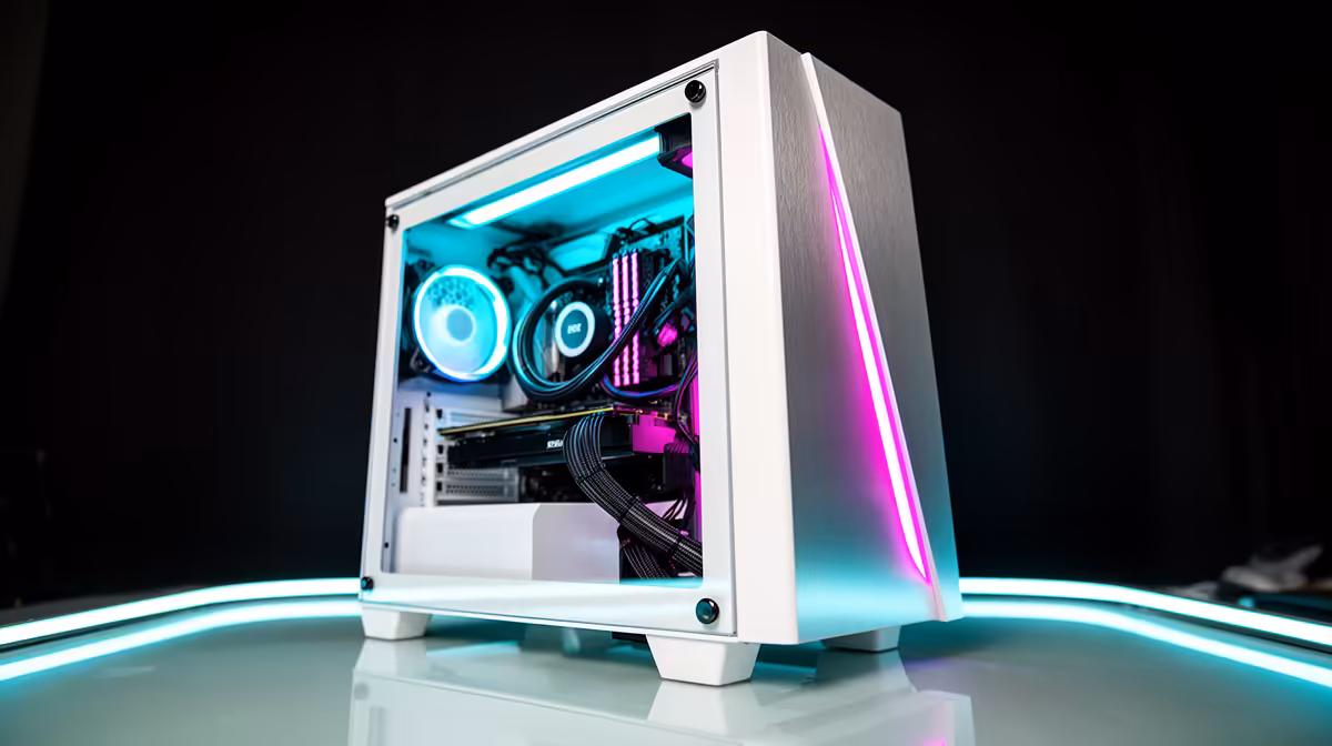 White Gaming Cases Explained: Clean Cable Management