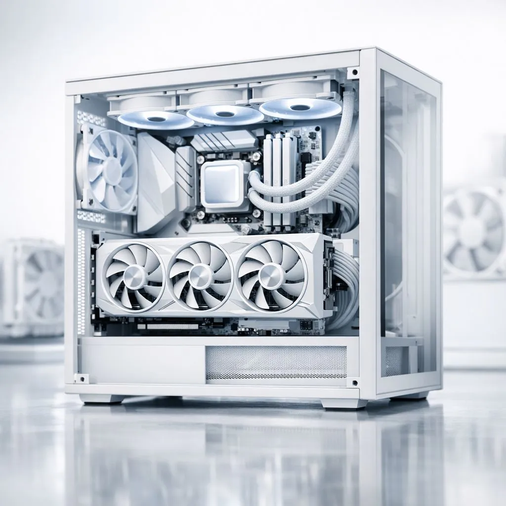 Arctic White PC Parts Guide