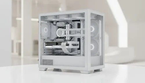 White PC Case Build: Match Components, Lighting & Cables