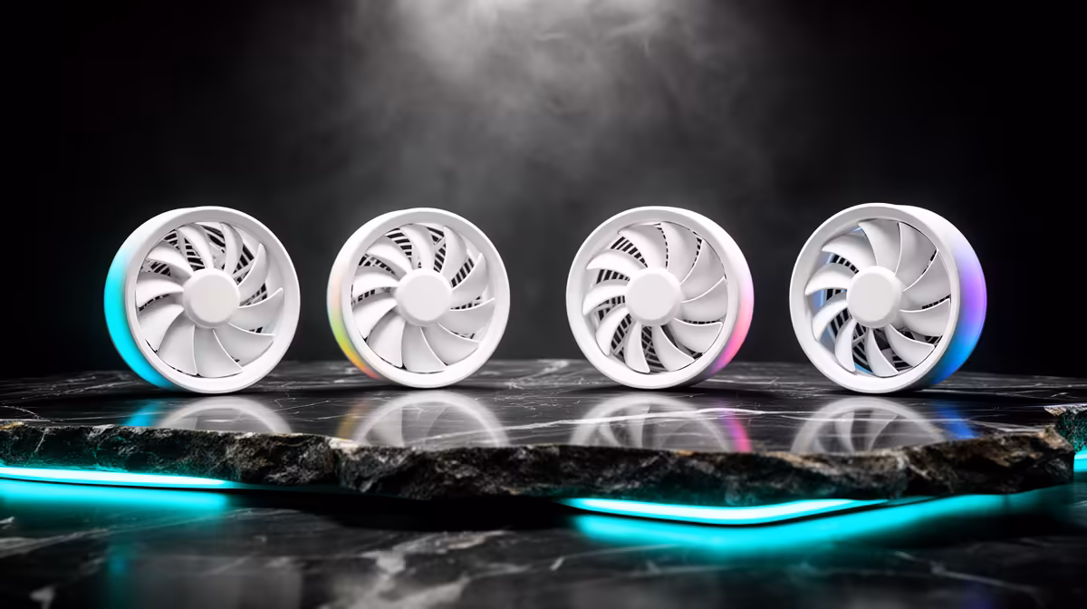White Fans for Light and RGB Themes