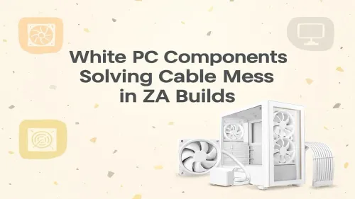 White PC Components South Africa: Your Cable Mess Solution