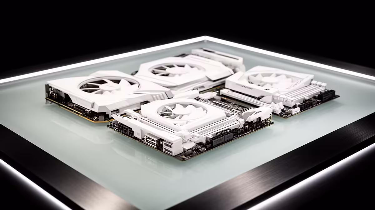 Your Hub for White PC Builds