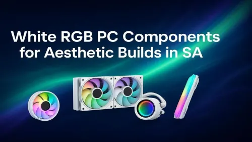 White RGB PC Components for Your Aesthetic Build in SA