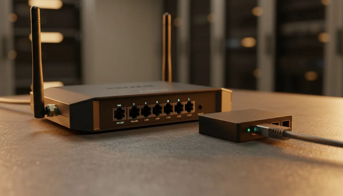 Modern home networking with 10G & 5G LAN