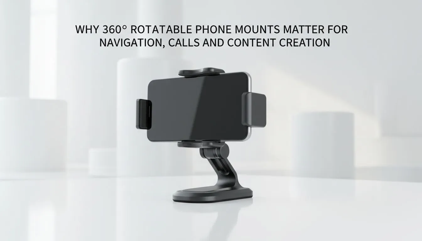 Why 360 Rotatable Phone Mounts Matter