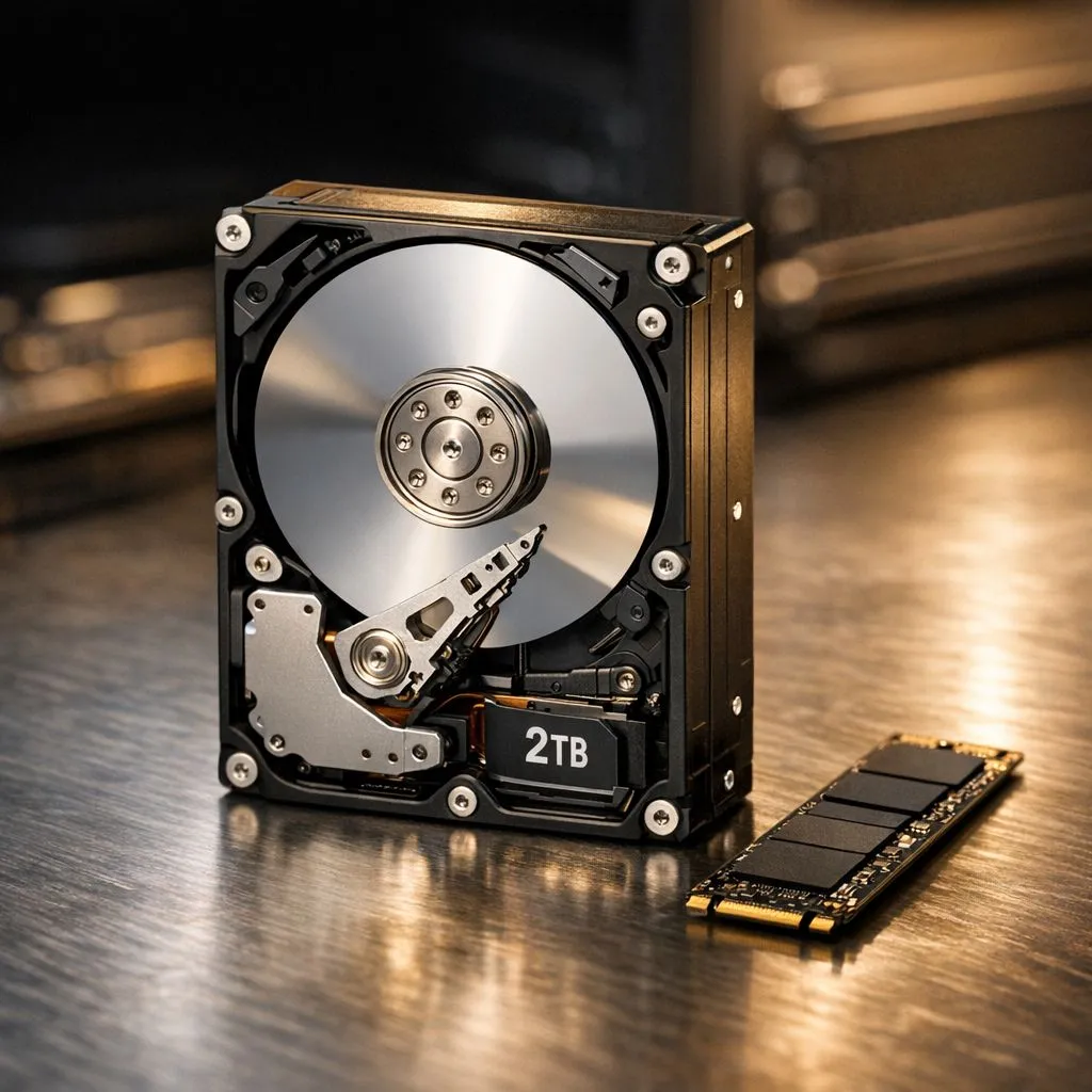 Complement Your NVMe SSD with 2TB HDD