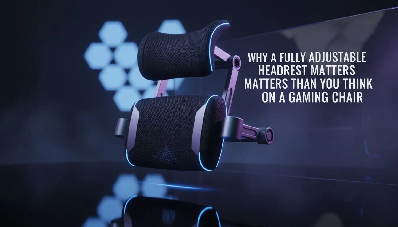 Why headrest adjustments boost comfort