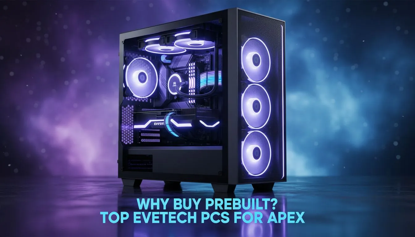 Top Evetech prebuilt PCs for Apex